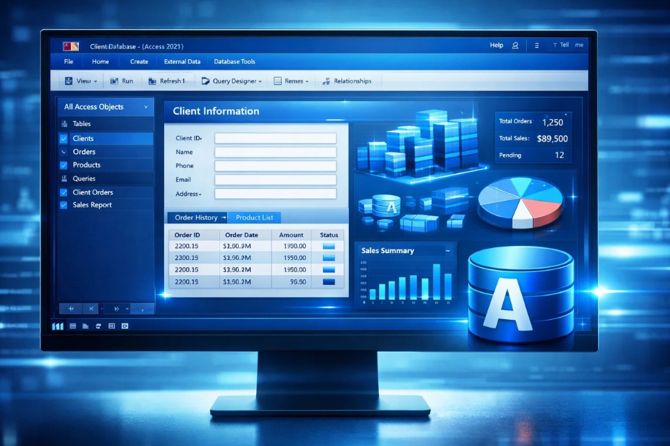 Cách thực hiện Compact and Repair Access 2021