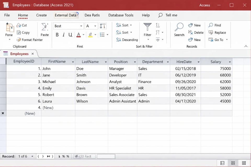 Cách thực hiện Form nhập liệu Access 2021 9 Cách thực hiện Form nhập liệu Access 2021 9