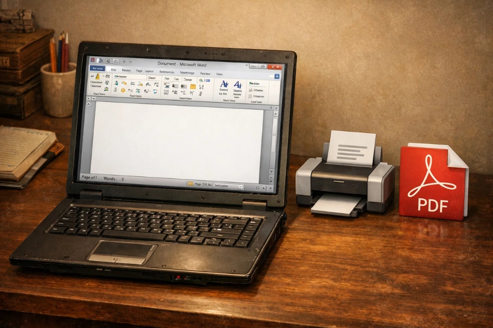 Cách thực hiện Print to PDF Office 2010 6