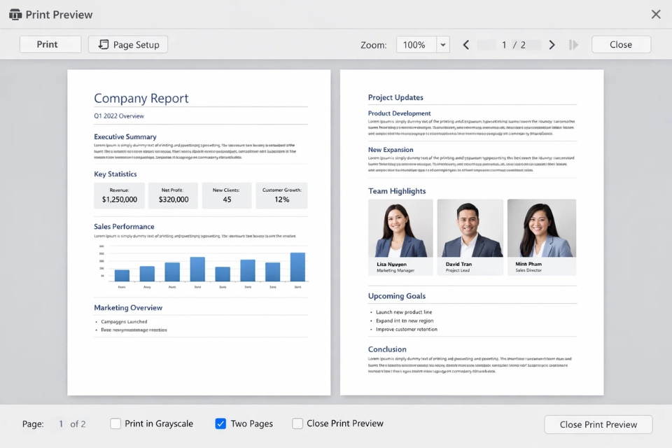 Cách thực hiện Print to PDF Office 2010 11