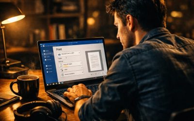 Cách thực hiện Print to PDF Office 2016