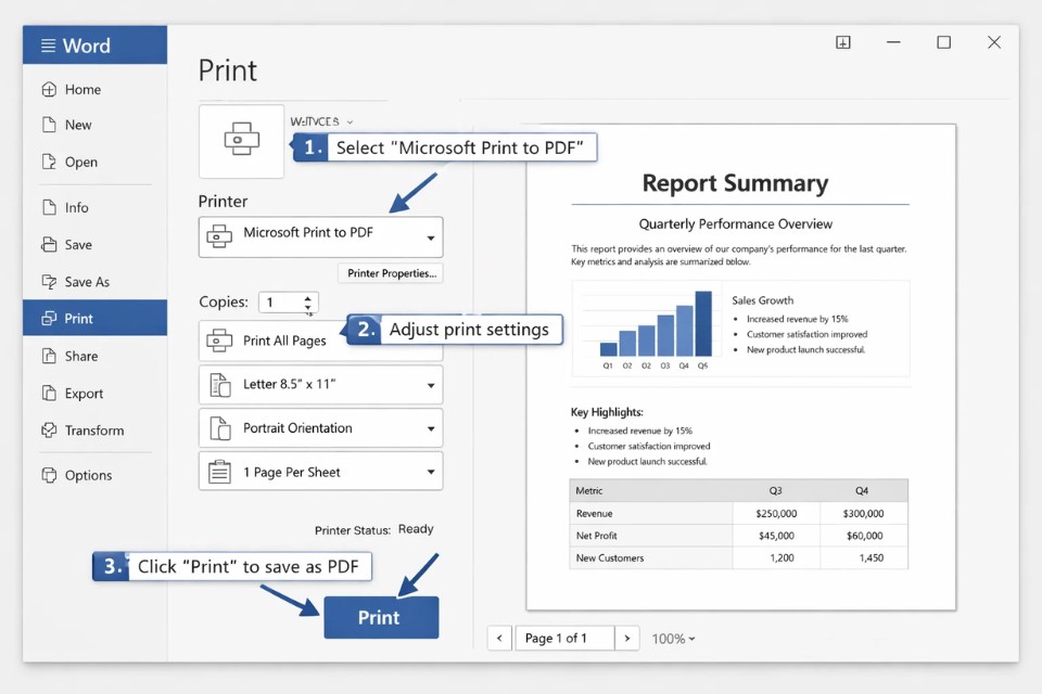 Cách thực hiện Print to PDF Office 2021 3 Cách thực hiện Print to PDF Office 2021 3