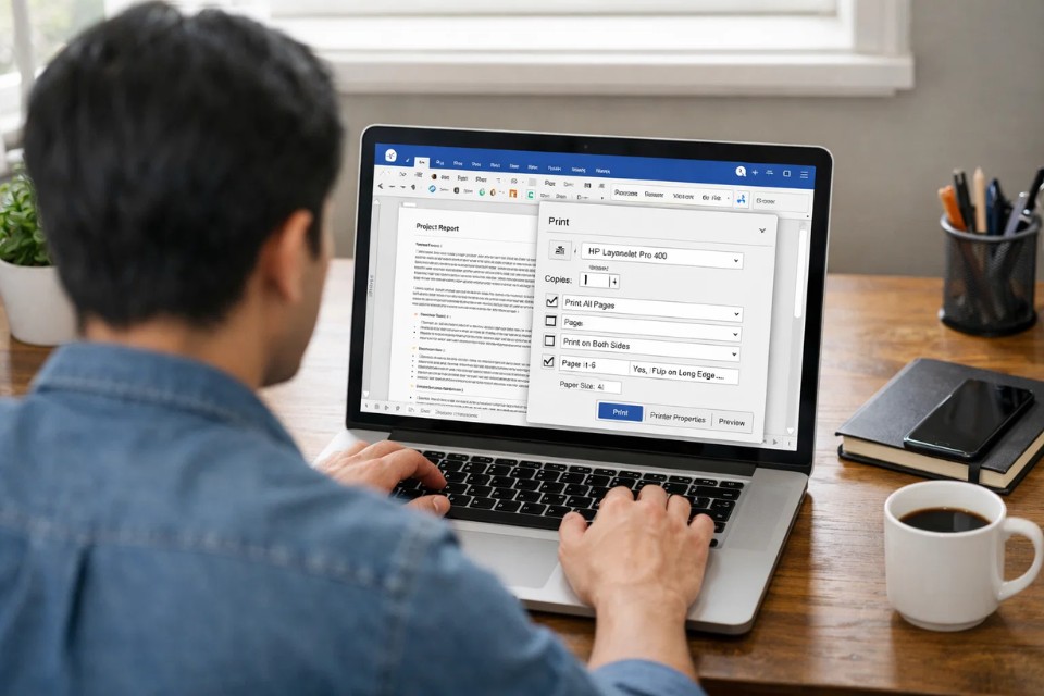 Cách thực hiện Print to PDF Office 365 4