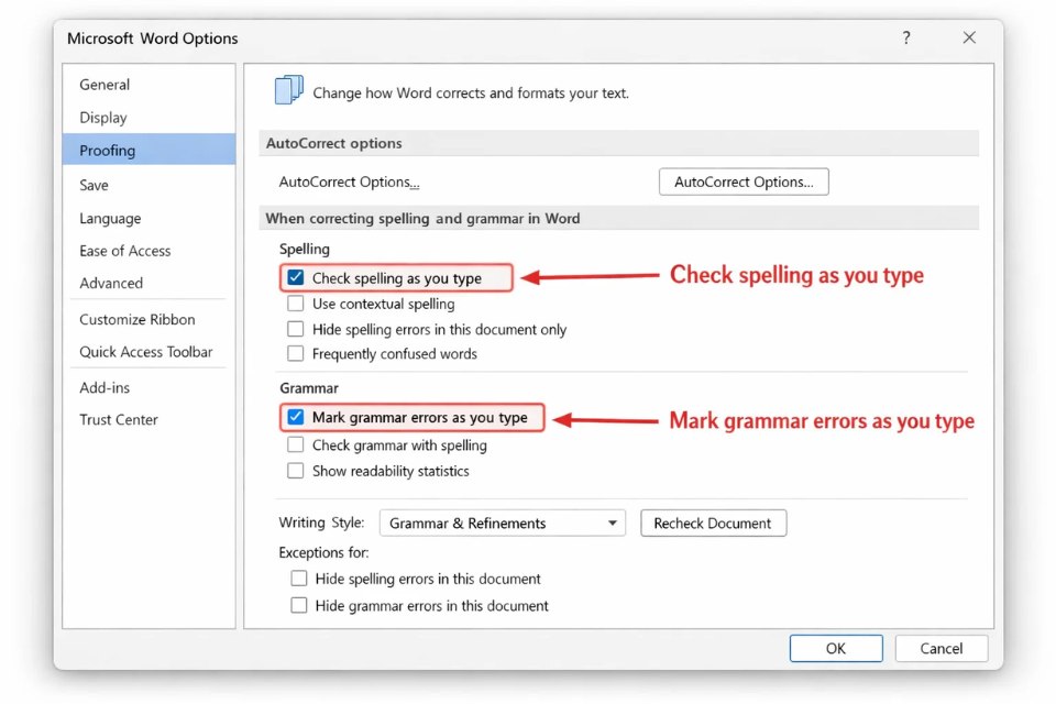 Cách thực hiện cài từ điển kiểm tra chính tả Office 2019 5
