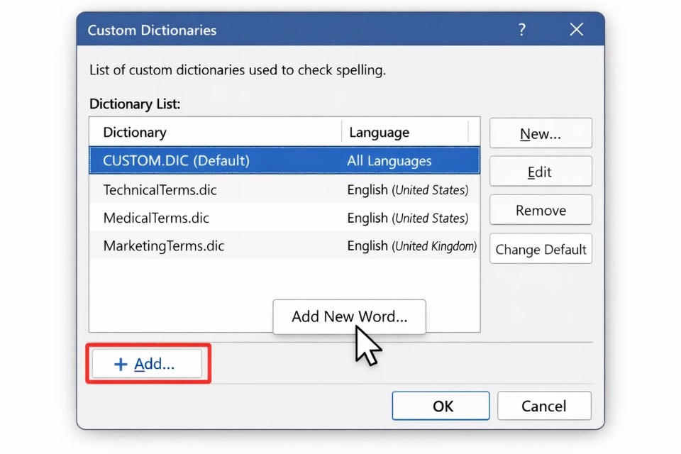 Cách thực hiện cài từ điển kiểm tra chính tả Office 2019 6