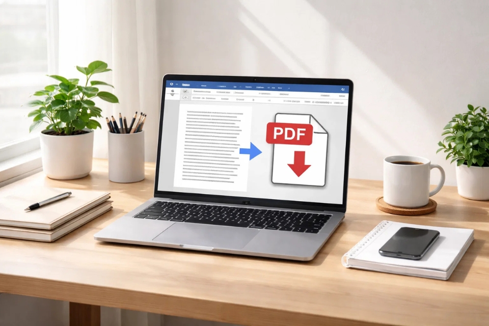 Cách thực hiện lưu thành PDF Office 2019 5 Cách thực hiện lưu thành PDF Office 2019 1