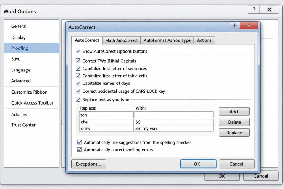 Cách thực hiện sửa lỗi gõ tiếng Việt Office 2010 15