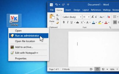 Cách thực hiện sửa lỗi gõ tiếng Việt Office 2016