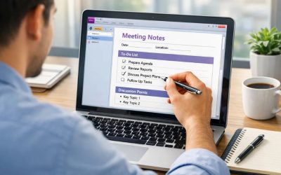 Cách thực hiện template trang ghi chú OneNote 2010