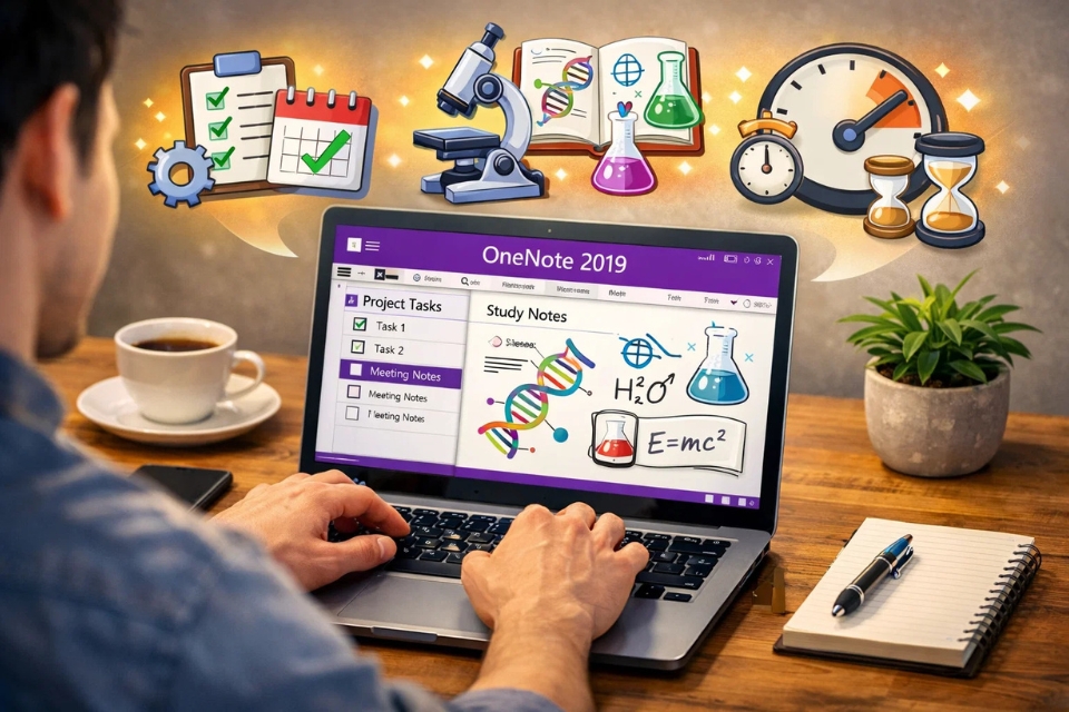 Cách thực hiện template trang ghi chú OneNote 2019 7 Cách thực hiện template trang ghi chú OneNote 2019 7