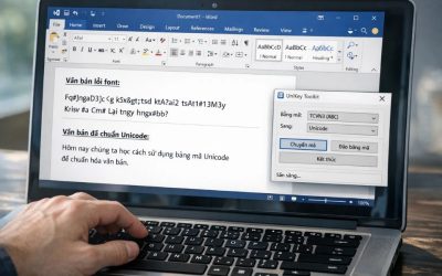 Cách thực hiện thay thế font VNI sang Unicode Office 2019