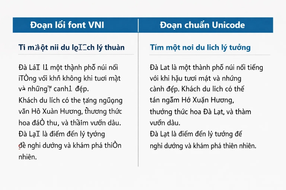 Cách thực hiện thay thế font VNI sang Unicode Office 2021 6