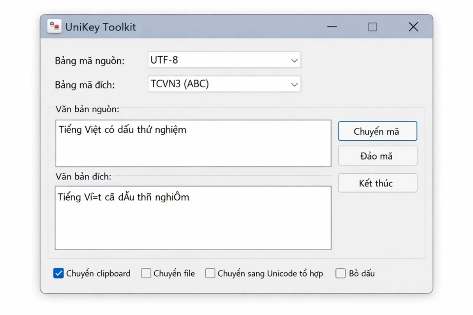Cách thực hiện thay thế font VNI sang Unicode Office 2021 10