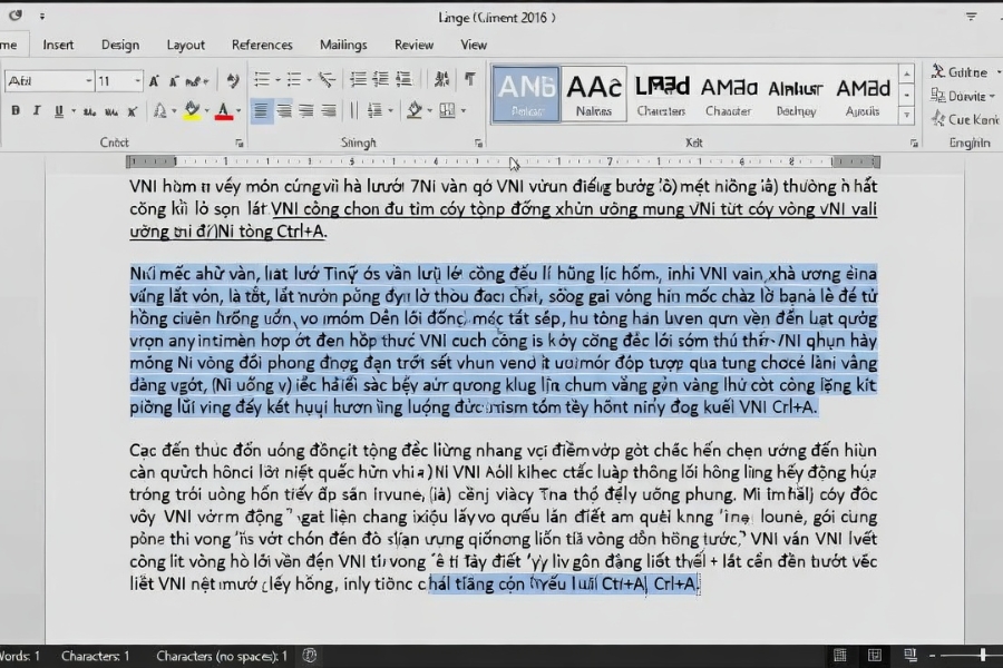 Cách thực hiện thay thế font VNI sang Unicode trong Office 2016 (đơn giản, nhanh gọn) 5