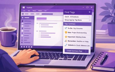 Cách thực hiện tìm kiếm theo thẻ (Tags) OneNote 2019