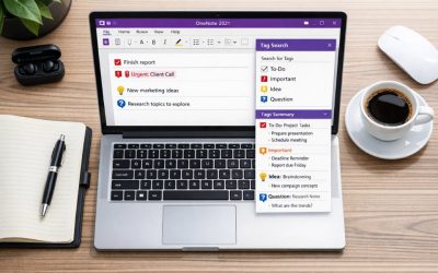 Cách thực hiện tìm kiếm theo thẻ (Tags) OneNote 2021
