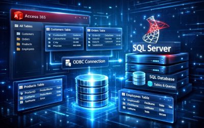 Hướng dẫn kết nối ODBC với SQL Server Access 365