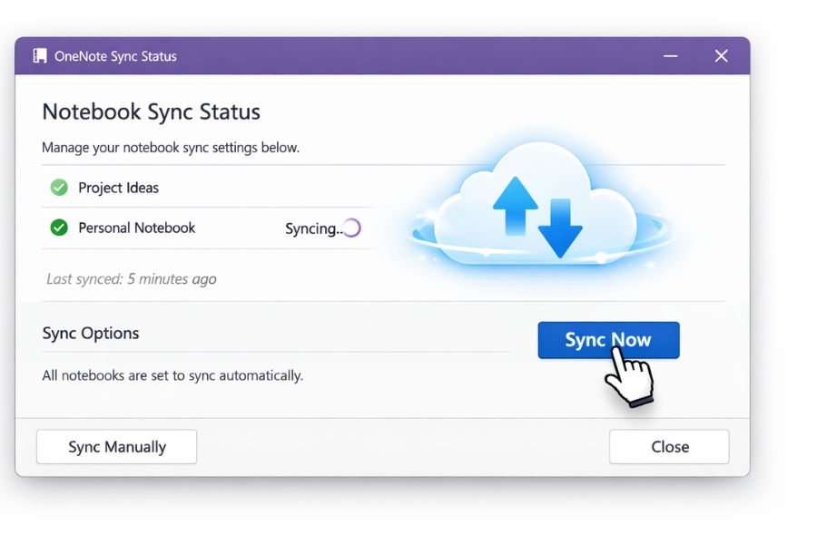 Lỗi Đồng Bộ OneNote Bị Xung Đột OneNote 2016