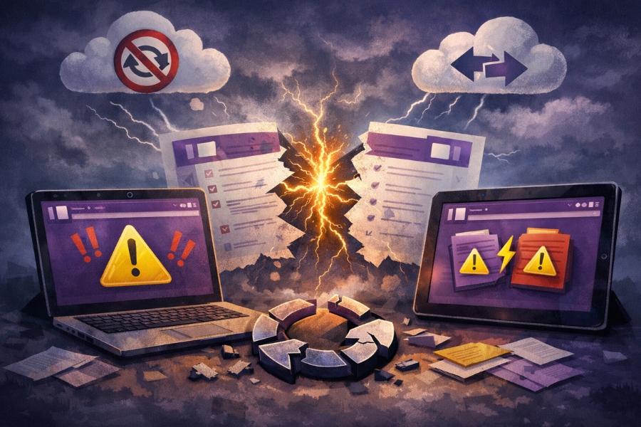 Lỗi Đồng Bộ OneNote Bị Xung Đột OneNote 2016