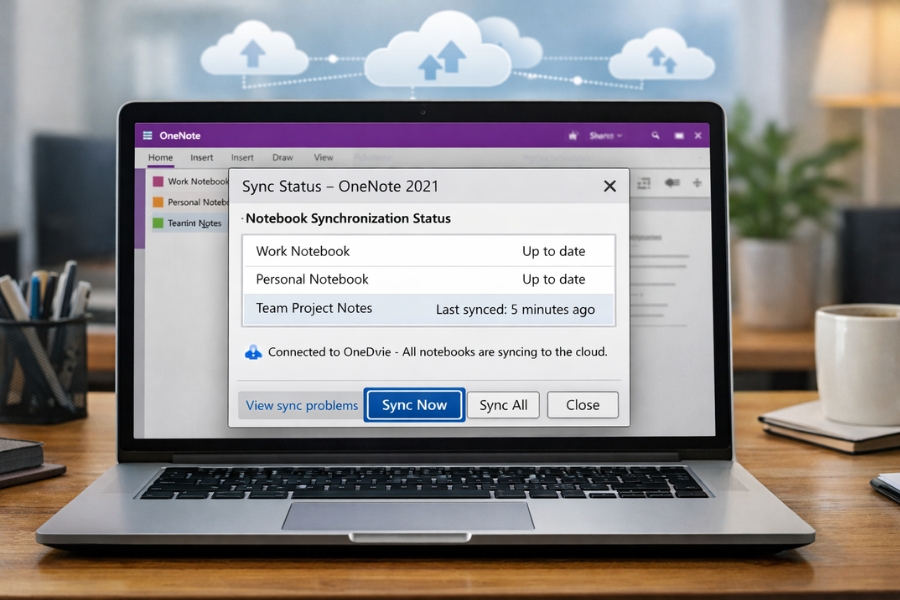Lỗi Đồng Bộ OneNote Bị Xung Đột OneNote 2021