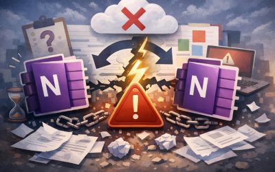 Lỗi Đồng Bộ OneNote Bị Xung Đột OneNote 2021