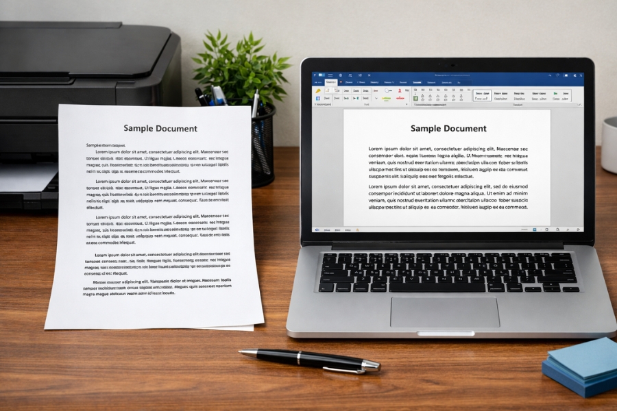 Lỗi In Bị Lệch Lề Office 2021 1 Lỗi In Bị Lệch Lề Office 2021