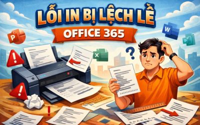 Lỗi In Bị Lệch Lề Office 365