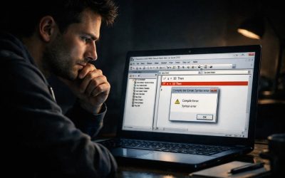 Lỗi VBA compile error Office 2010
