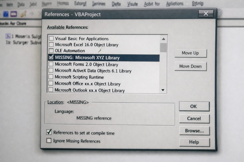 Lỗi VBA compile error Office 2010 11 Lỗi VBA compile error Office 2010 11