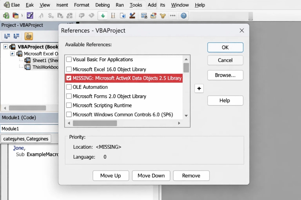 Lỗi VBA compile error Office 2016 11 Lỗi VBA compile error Office 2016 11