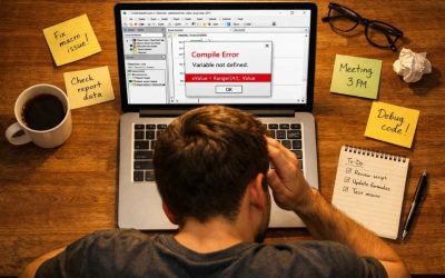 Lỗi VBA compile error Office 2019