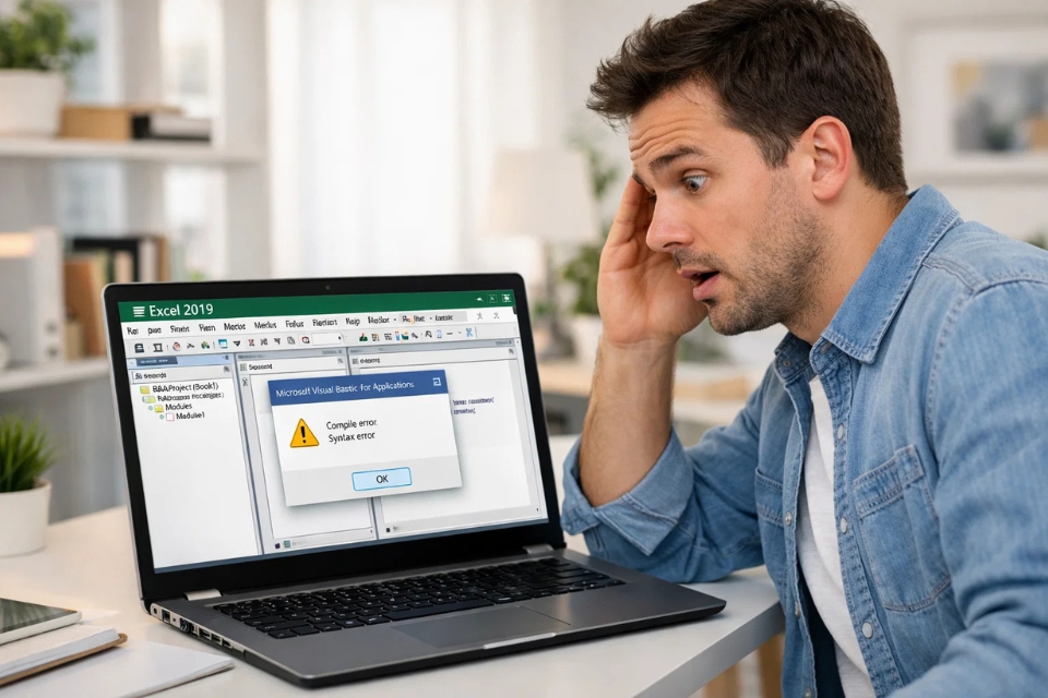 Lỗi VBA compile error Office 2019 7 Lỗi VBA compile error Office 2019 7