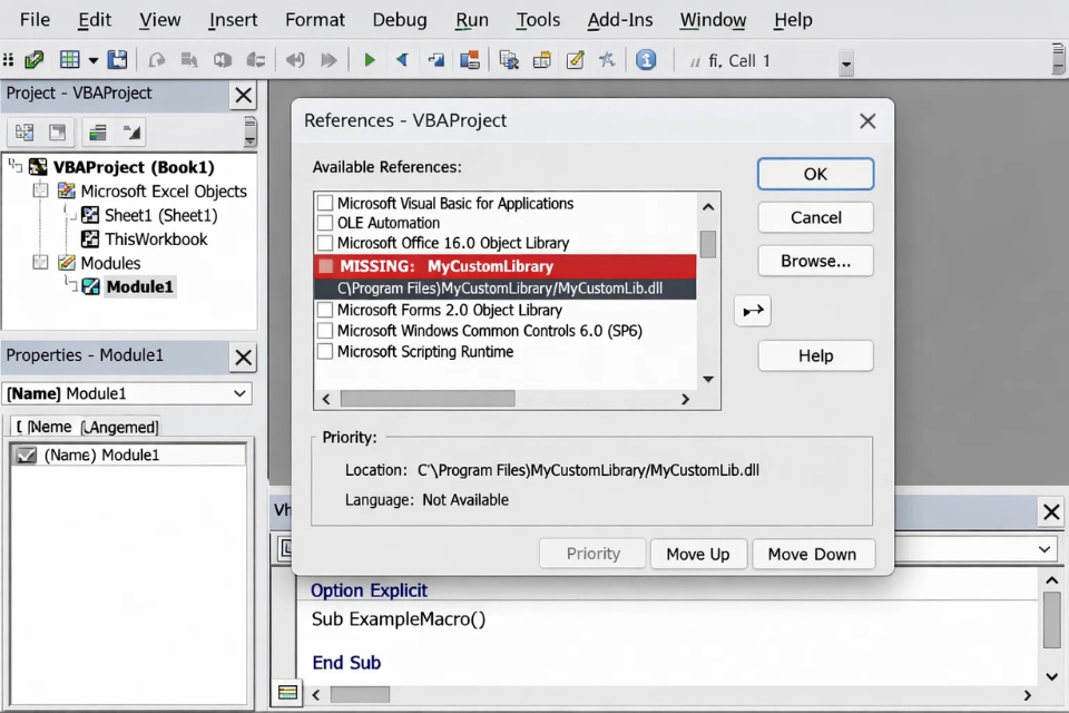 Lỗi VBA compile error Office 2019 11 Lỗi VBA compile error Office 2019 11