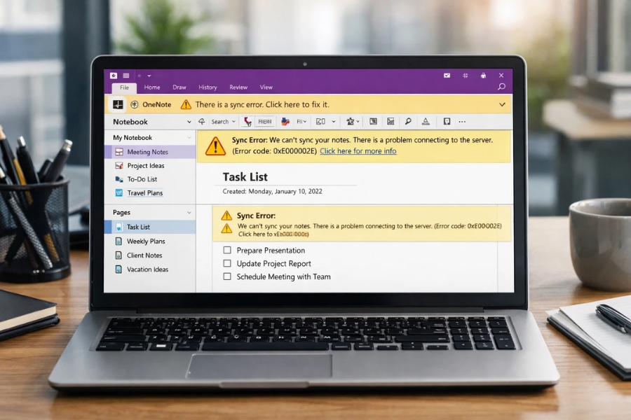 Lỗi đồng bộ OneNote bị xung đột OneNote 2019: Nguyên nhân, cách xử lý và mẹo tránh tái diễn 5