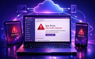 Lỗi đồng bộ OneNote bị xung đột OneNote 365