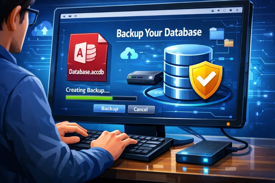 Cách thực hiện Split Database front‑end/back‑end Access 2021 11 Cách thực hiện Split Database front‑end/back‑end Access 2021 11