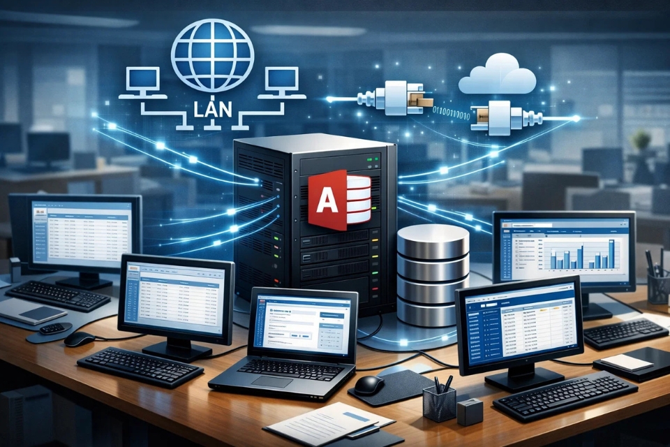 Cách thực hiện Split Database front‑end/back‑end Access 2021 15 Cách thực hiện Split Database front‑end/back‑end Access 2021 15