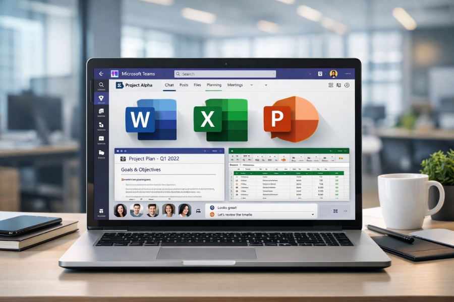 Cách Thực Hiện Tích Hợp Microsoft Teams Office 2019 5 Cách Thực Hiện Tích Hợp Microsoft Teams Office 2019