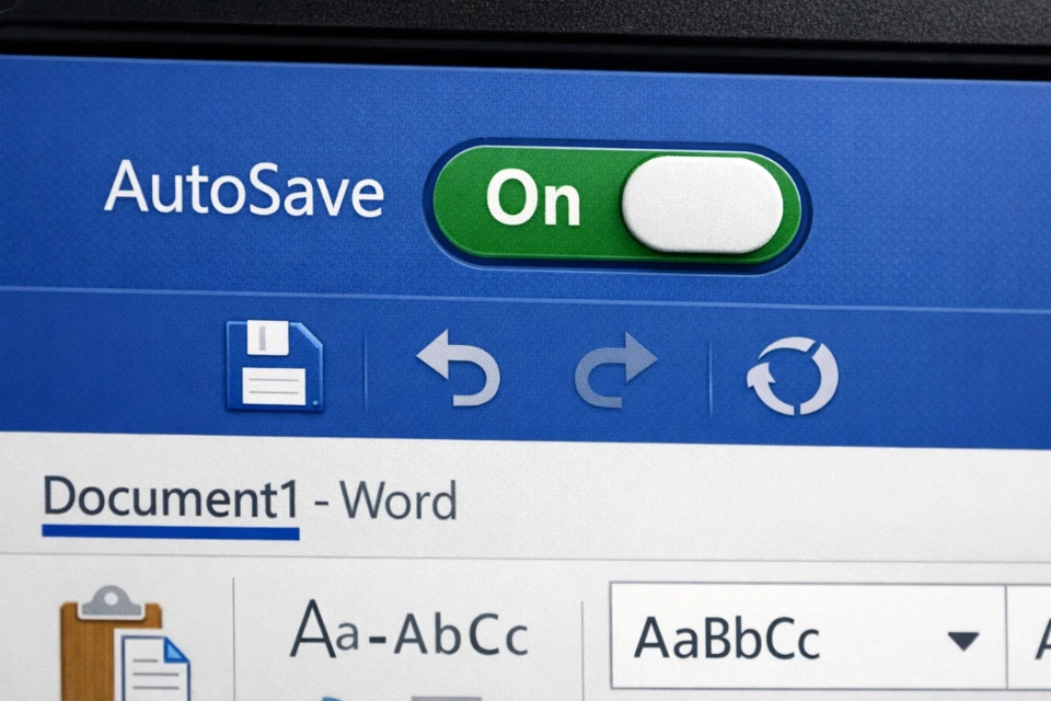 Cách bật/tắt AutoSave Office 2019 9 Cách bật/tắt AutoSave Office 2019 9