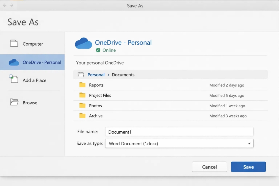 Cách bật/tắt AutoSave Office 2021 8 Cách bật/tắt AutoSave Office 2021 8