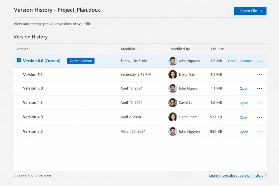 Cách chia sẻ file qua OneDrive/SharePoint Office 365 10