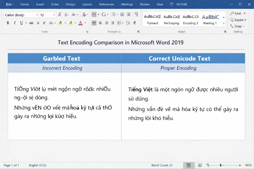Cách chuyển font TCVN3 sang Unicode trong Office 2019 2 Cách chuyển font TCVN3 sang Unicode trong Office 2019 2