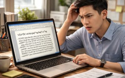 Cách chuyển font TCVN3 sang Unicode trong Office 2019