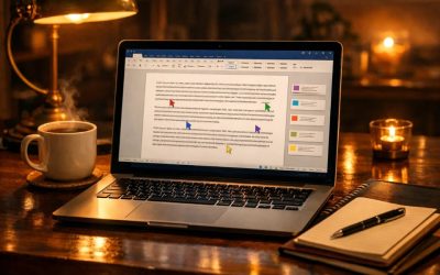 Cách đồng biên tập (co‑authoring) thời gian thực Office 2016