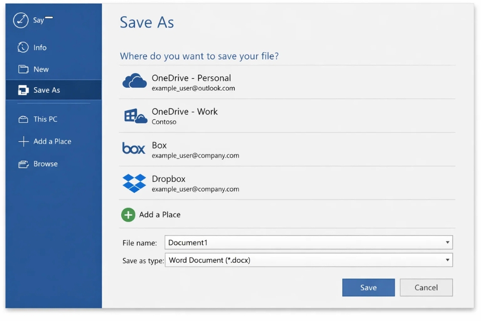 Cách đồng biên tập (co‑authoring) thời gian thực Office 2016 8