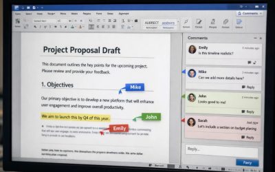 Cách sử dụng đồng biên tập (co-authoring) thời gian thực Office 2021