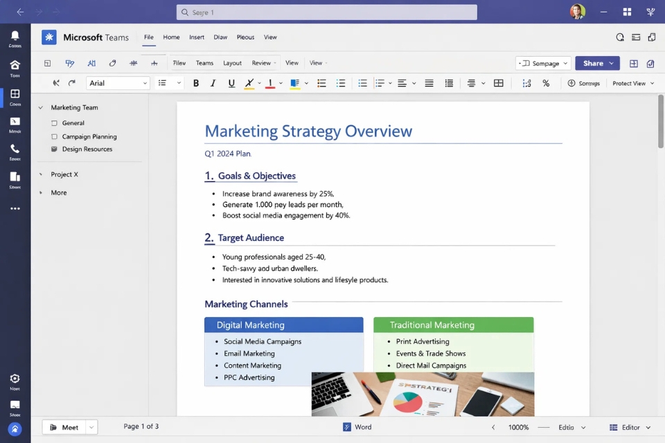 Cách thực hiện tích hợp Microsoft Teams Office 2021 9