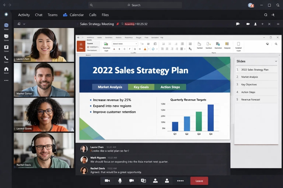Cách thực hiện tích hợp Microsoft Teams Office 2021 11