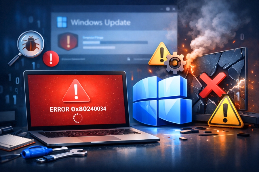 Sửa Lỗi 0x80240034 Windows 11