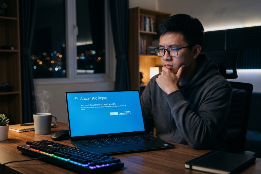 Sửa Lỗi Automatic Repair Couldn'T Repair Your PC Windows 11